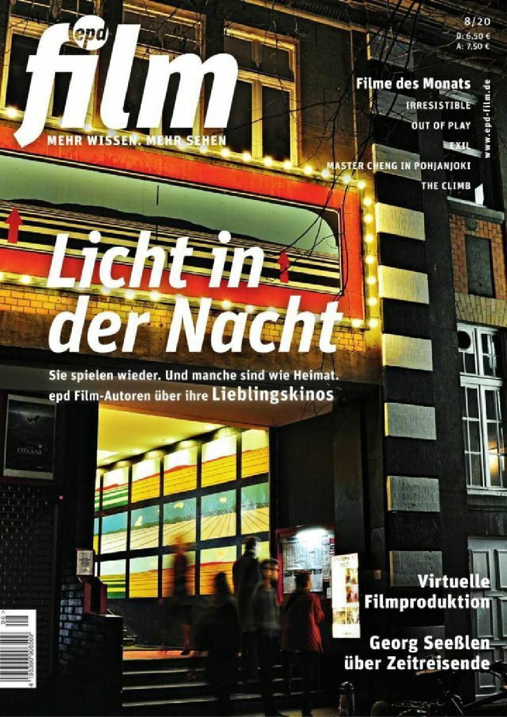 EPD Film Magazin Deutschland 2020-08 Out Of Play The Climb