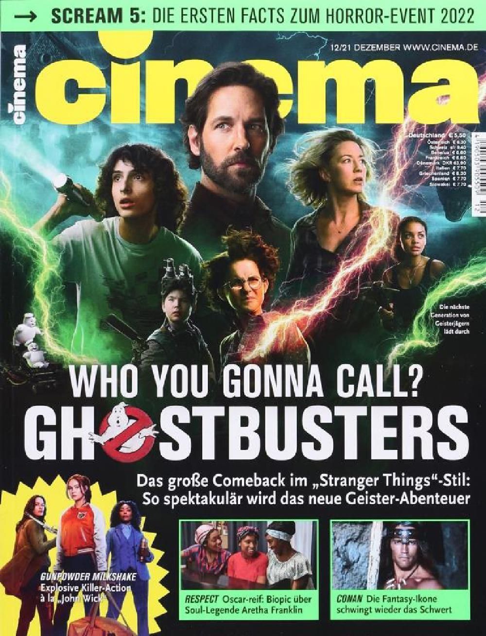 Cinema Magazin Deutschland 2021-12 Ghostbusters