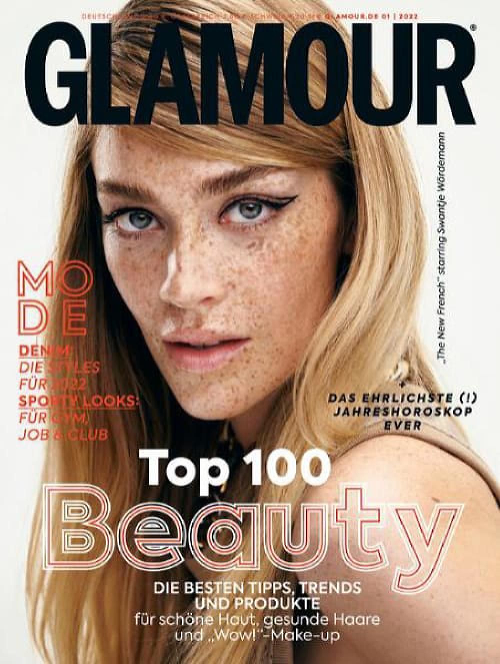 Glamour Magazin Deutschland 2022-01 Swantje Wördemann