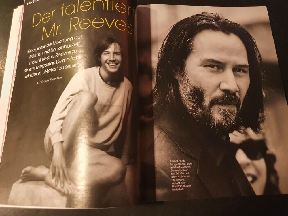 Donna Magazin Deutschland 2022-01 Keanu Reeves