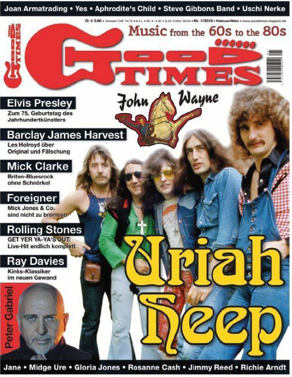 Good Times Magazin Deutschland 2010-01 Uriah Heep