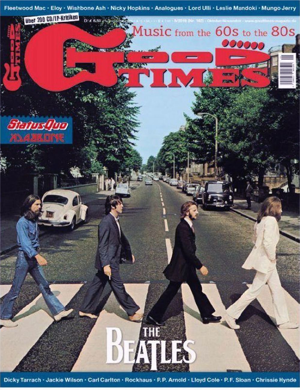Good Times Magazin Deutschland 2019-05 The Beatles Status Quo Fleetwood Mac Eloy #162