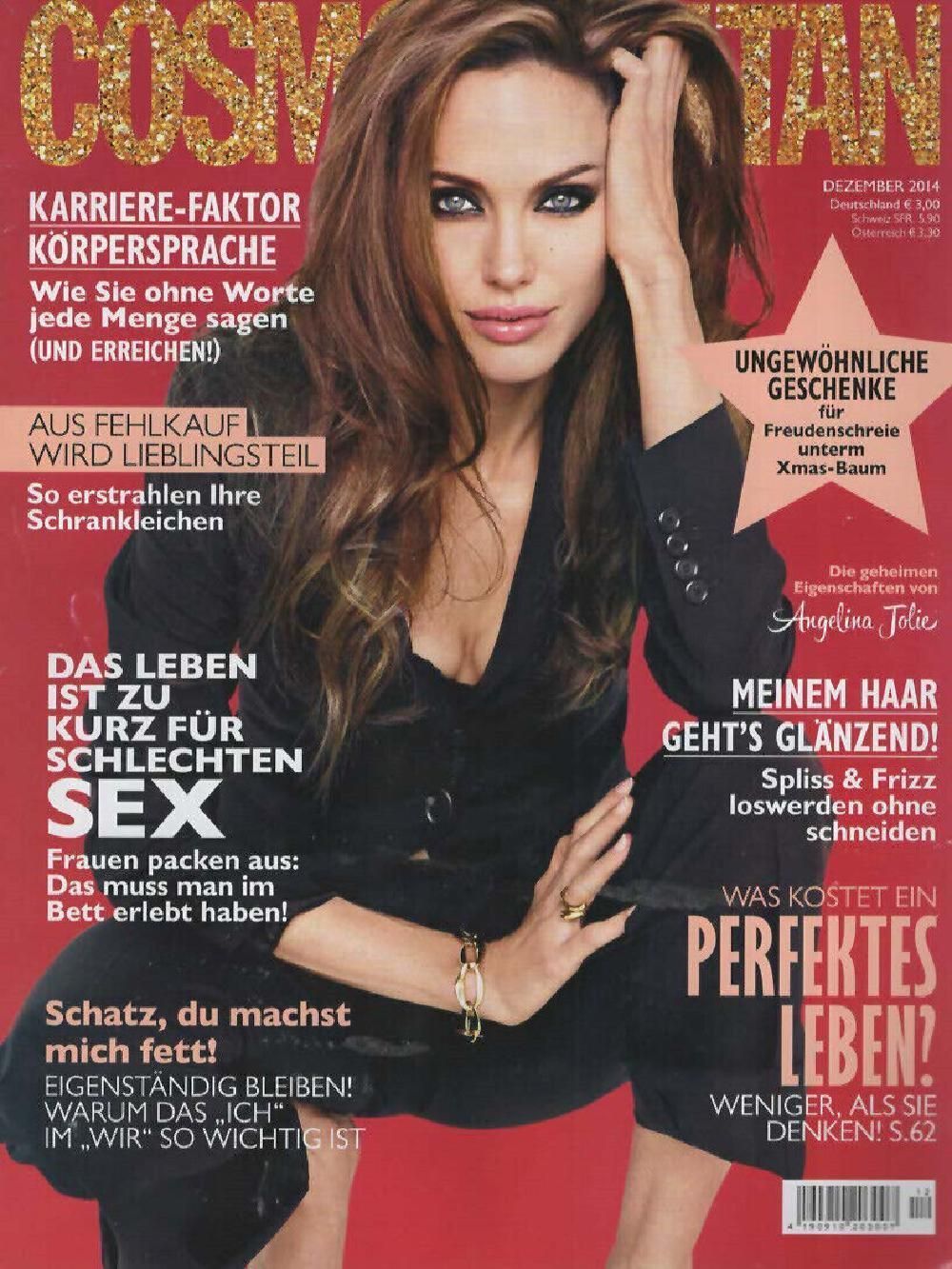 Cosmopolitan Magazin Deutschland 2014-12 Angelina Jolie