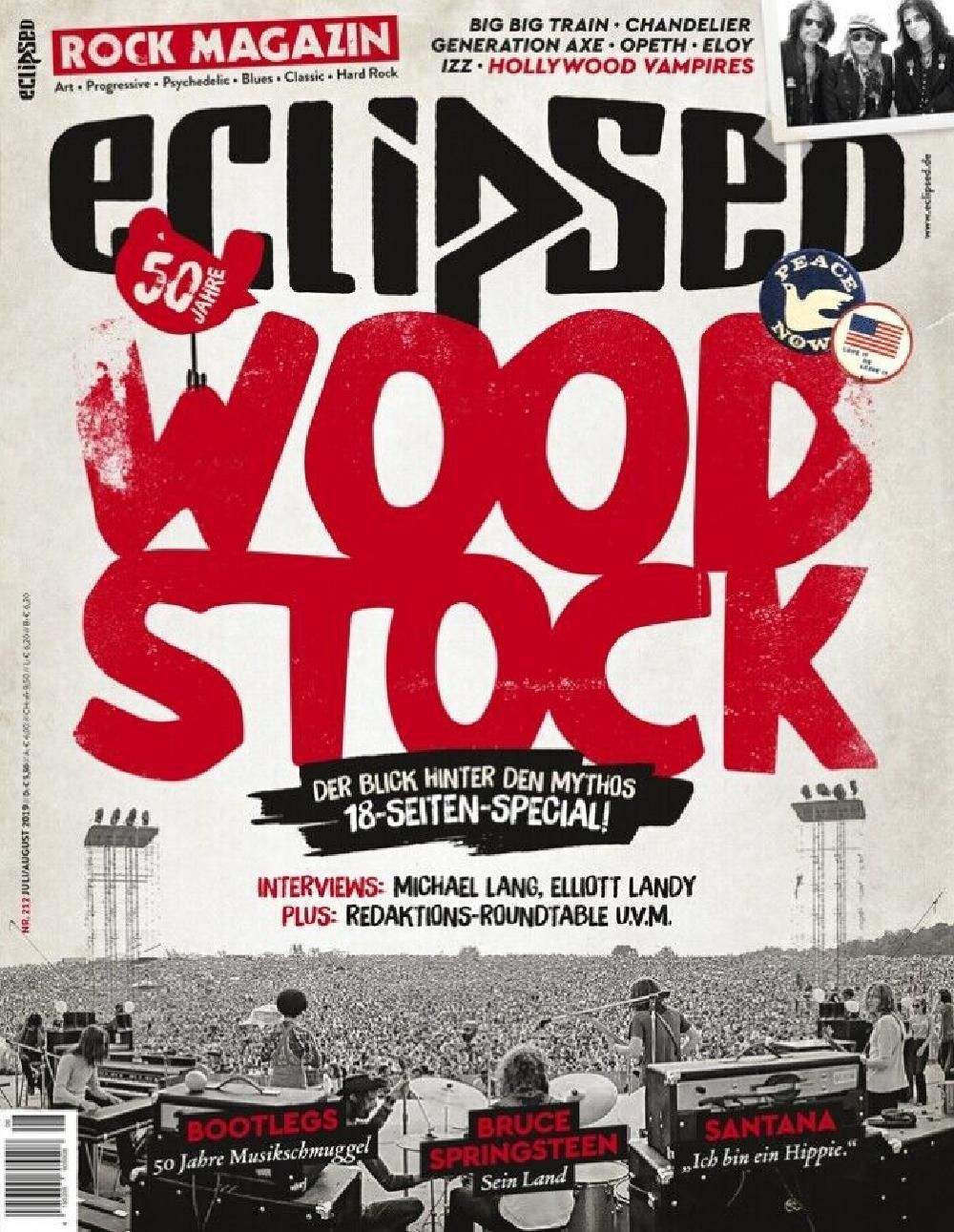 Eclipsed Magazin Deutschland 2019-07+08 Bruce Springsteen Big Big Train
