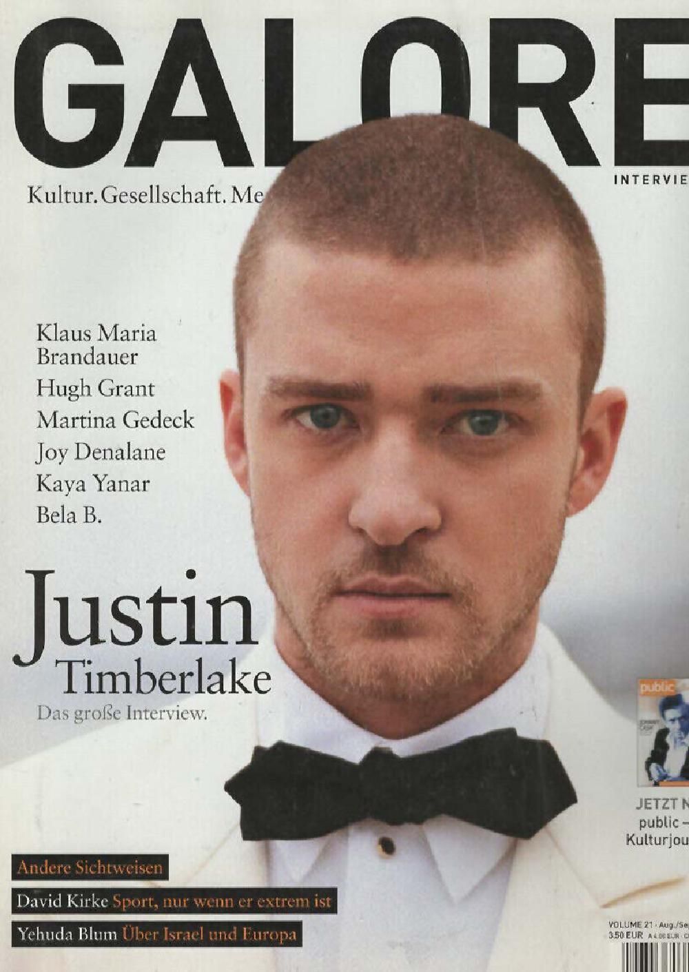 Galore Magazin Deutschland 2006 #21 Justin Timberlake