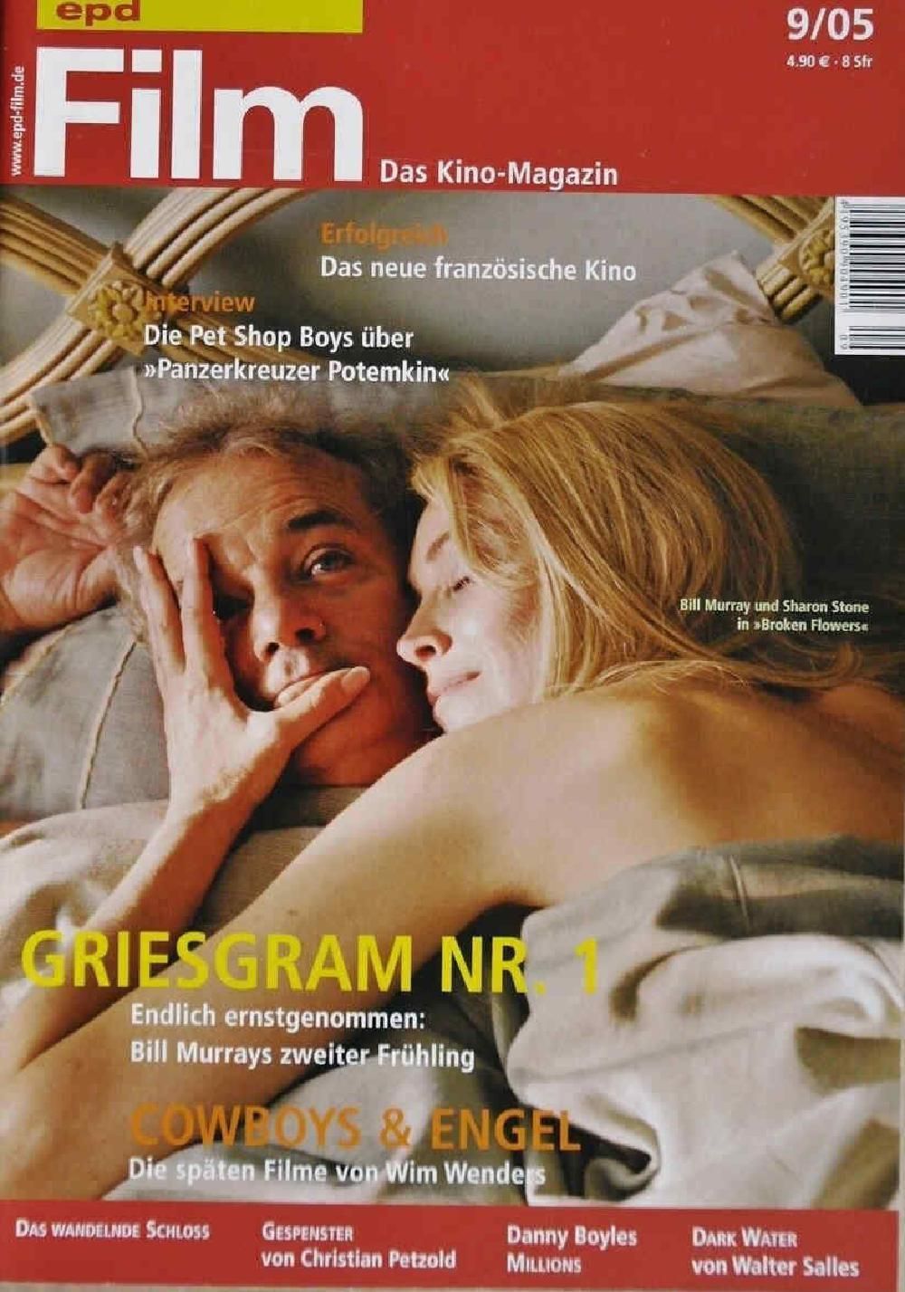 EPD Film Magazin Deutschland 2005-09 Bill Murray Sharon Stone