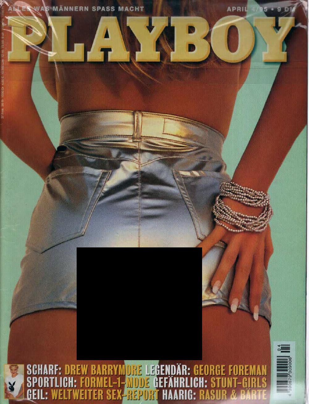 Playboy Magazin Deutschland 1995-04 Drew Barrymore