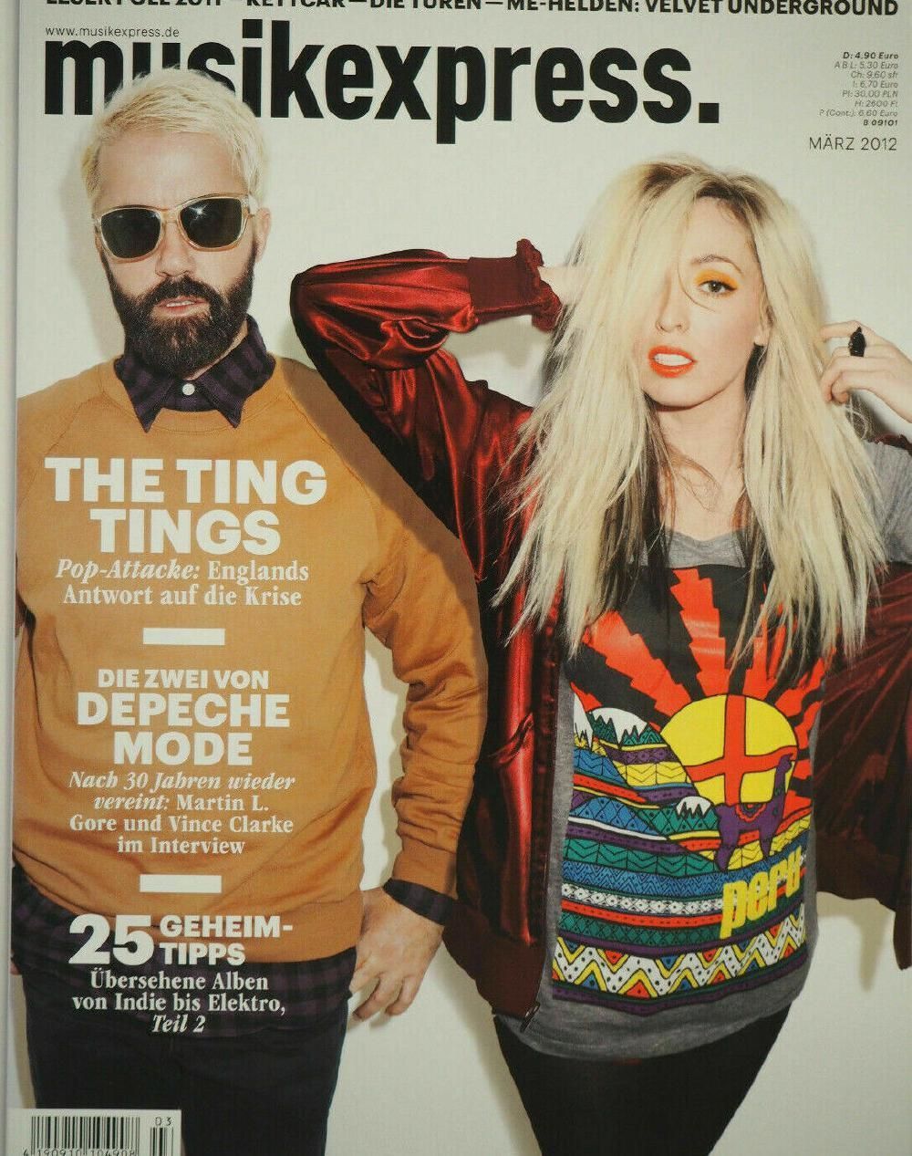 Musikexpress Magazin Deutschland 2012-03 Ting Tings Depeche Mode