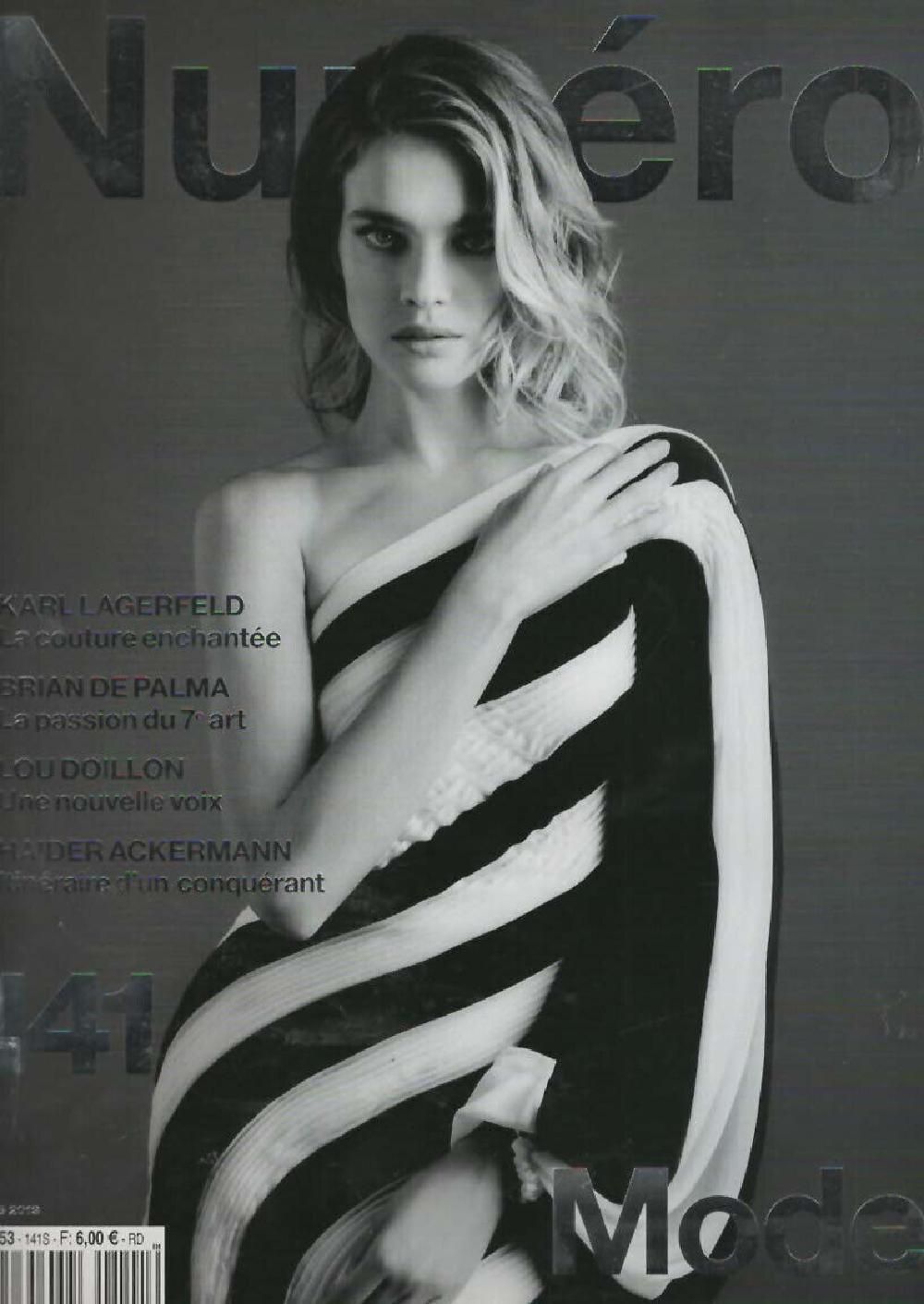 Numero Magasin Frankrig 2013 #141 Lagerfeld Originaludgave
