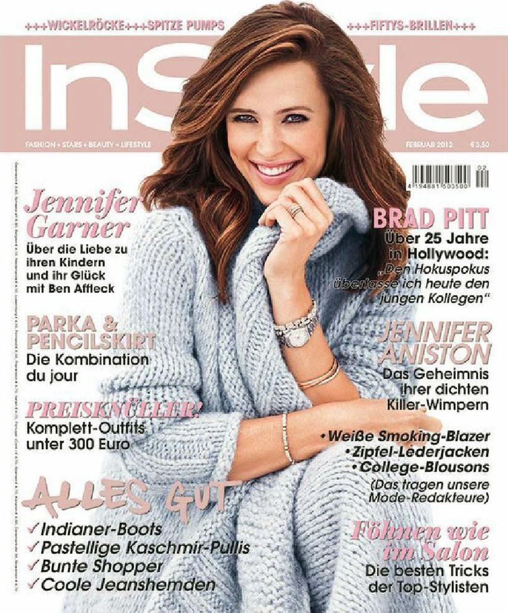 InStyle Magazin Deutschland 2012-02 Jennifer Garner