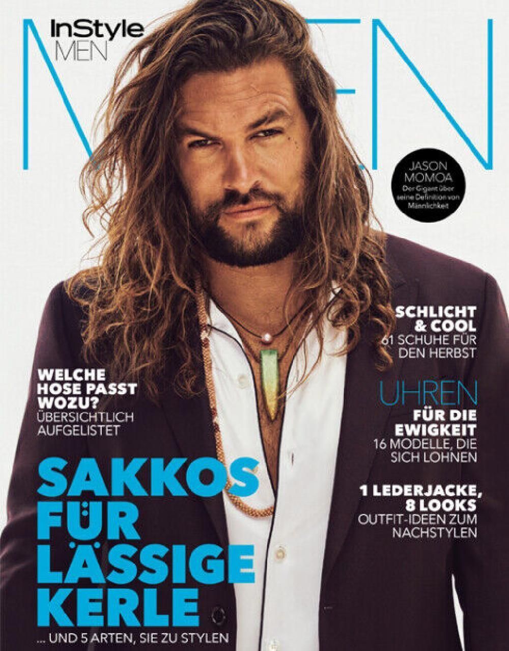 InStyle Men Tijdschrift Duitsland 2020-02 Jason Momoa Originele uitgave