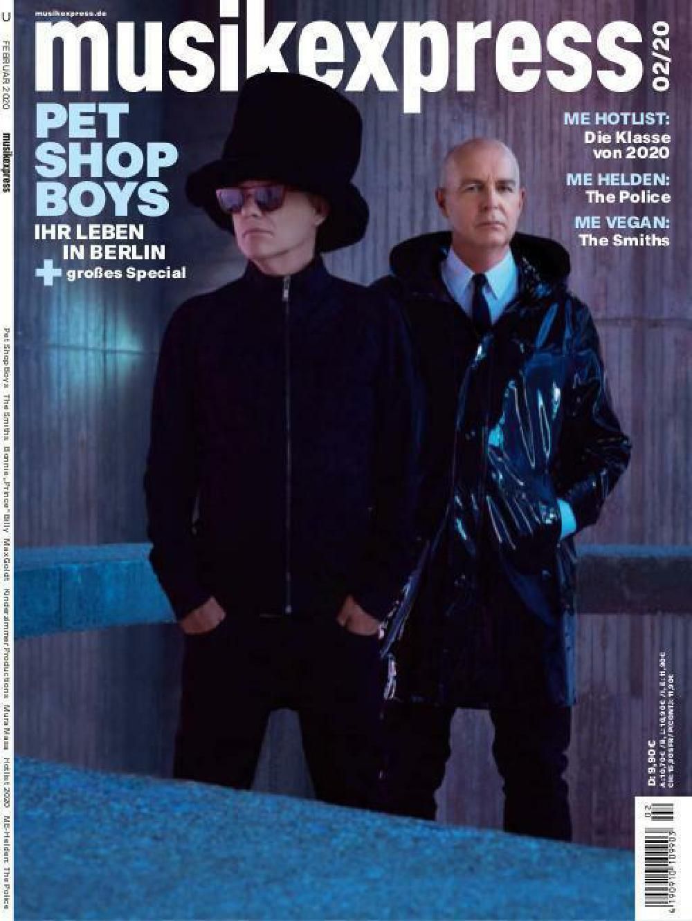 Musikexpress Magazin Deutschland 2020-02 Pet Shop Boys The Police The Smiths