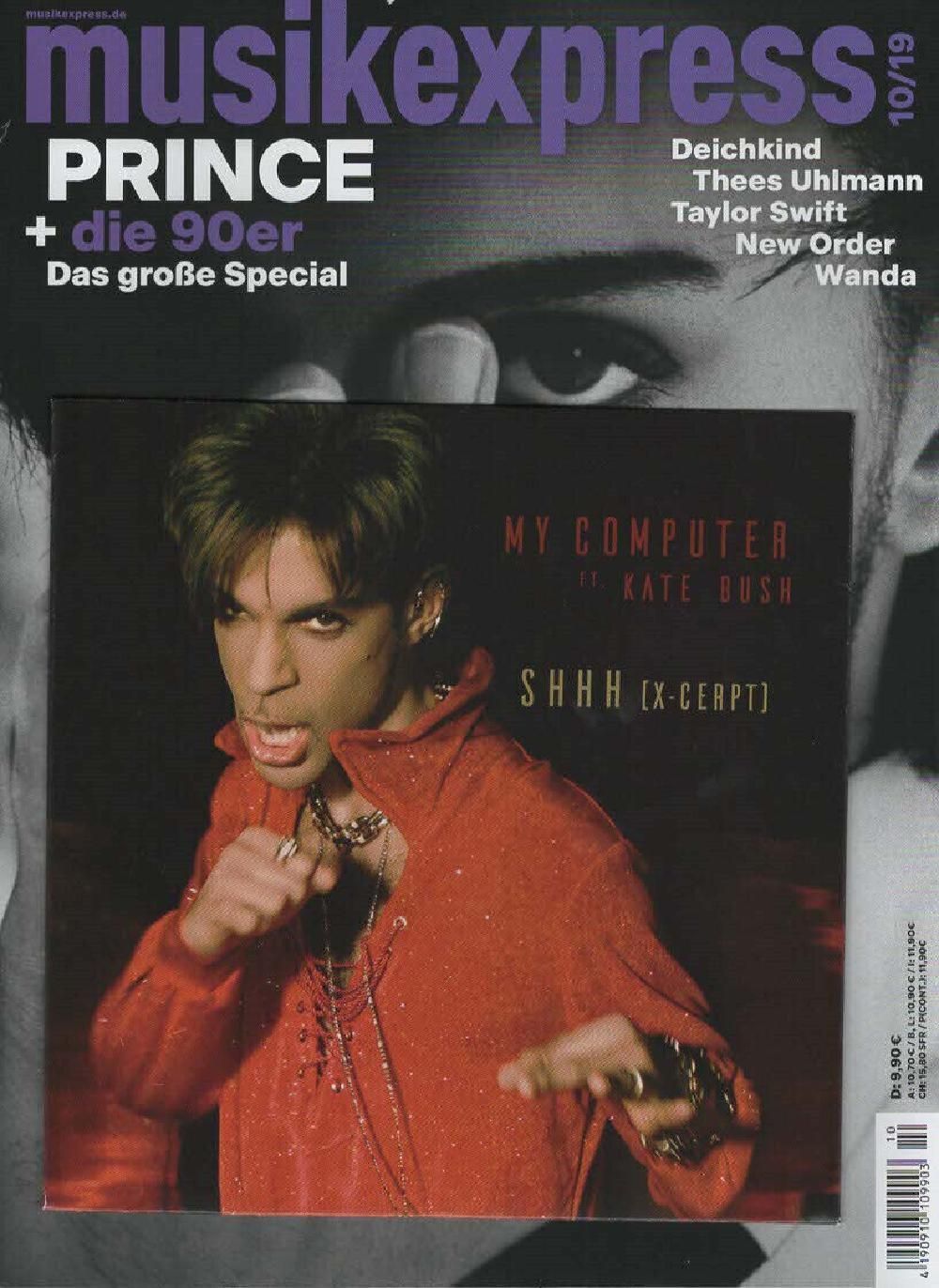 Musikexpress Magazin Deutschland 2019-10 Prince + Vinyl