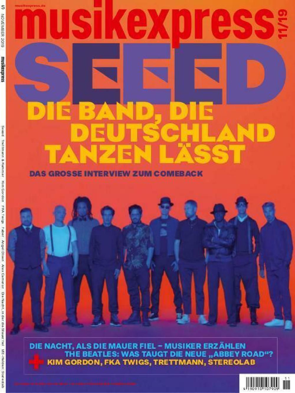 Musikexpress Magazin Deutschland 2019-11 Seed Kim Gordon FKA Twigs