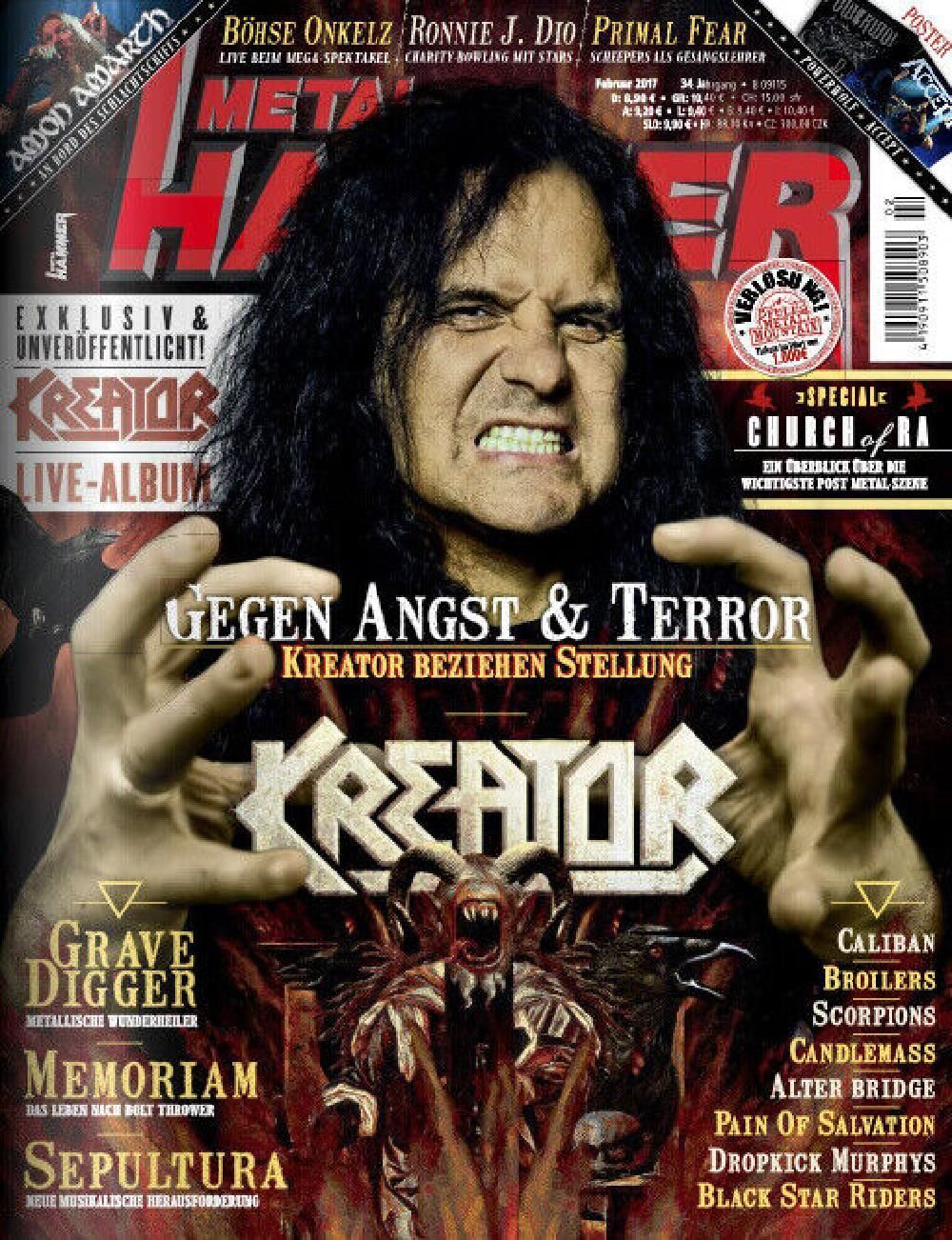 Metal Hammer Magazin Deutschland 2017-02 Kreator