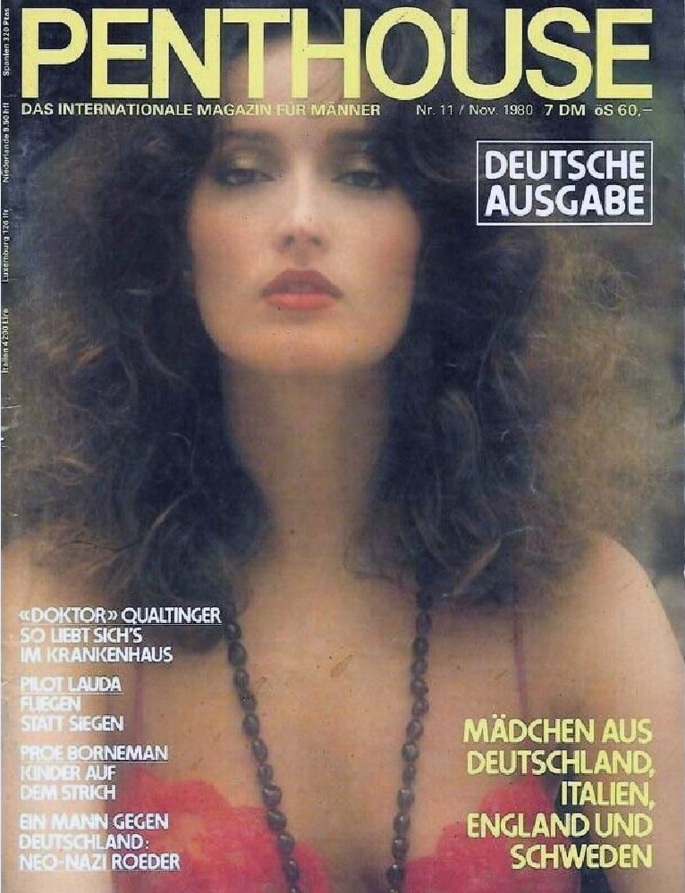 Penthouse Magazin Deutschland 1980-11 Isabella Ardigo