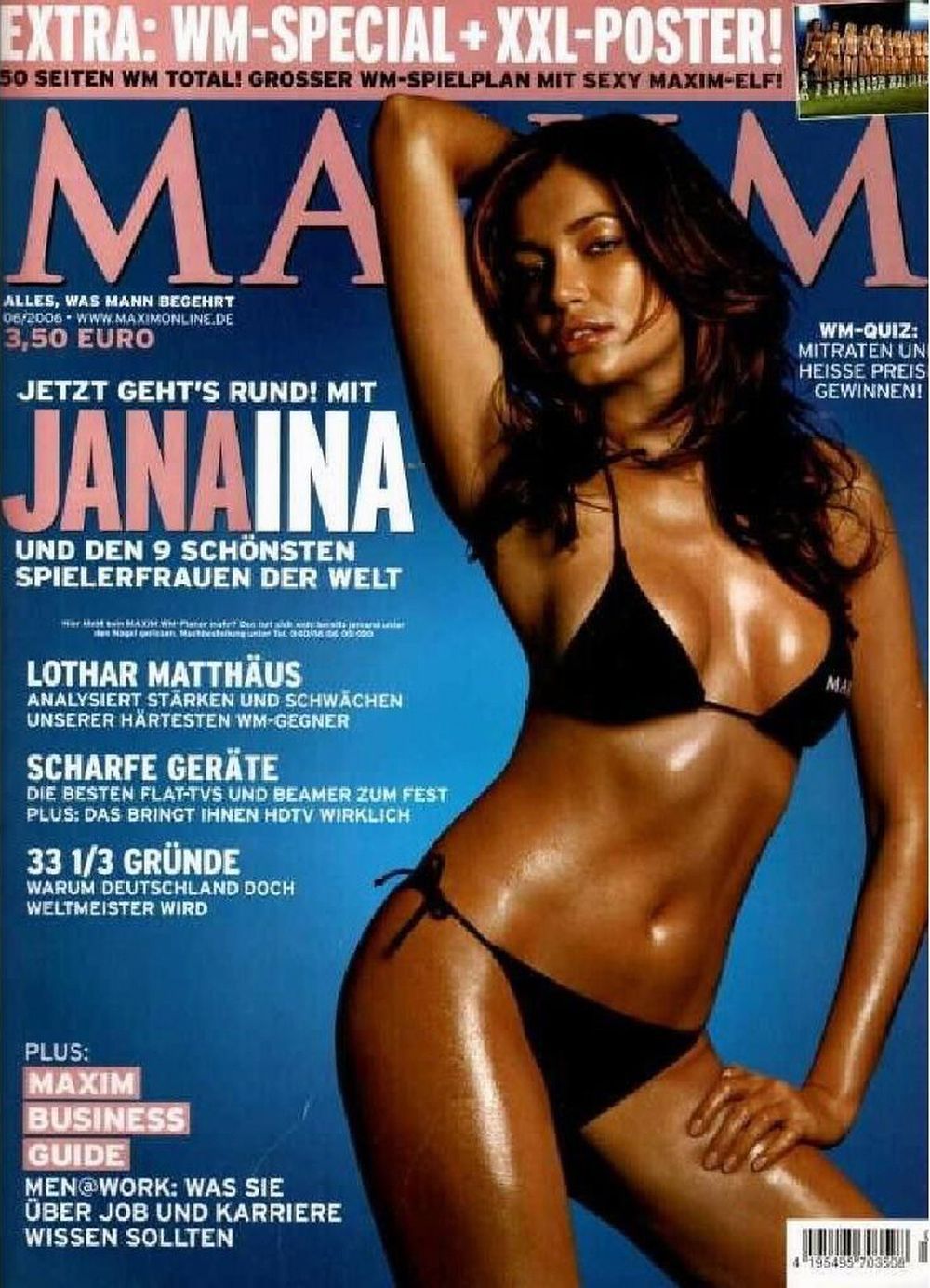 Maxim Magazin Deutschland 2006-06 Jana Ina