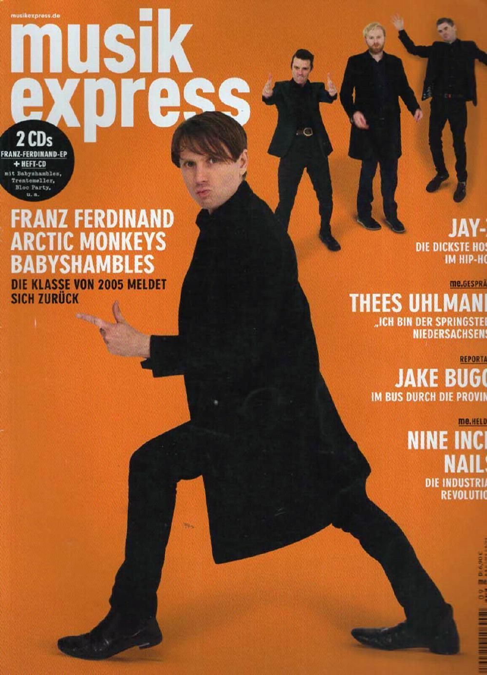 Musikexpress Magazin Deutschland 2013-09 Franz Ferdinand Arctic Monkeys