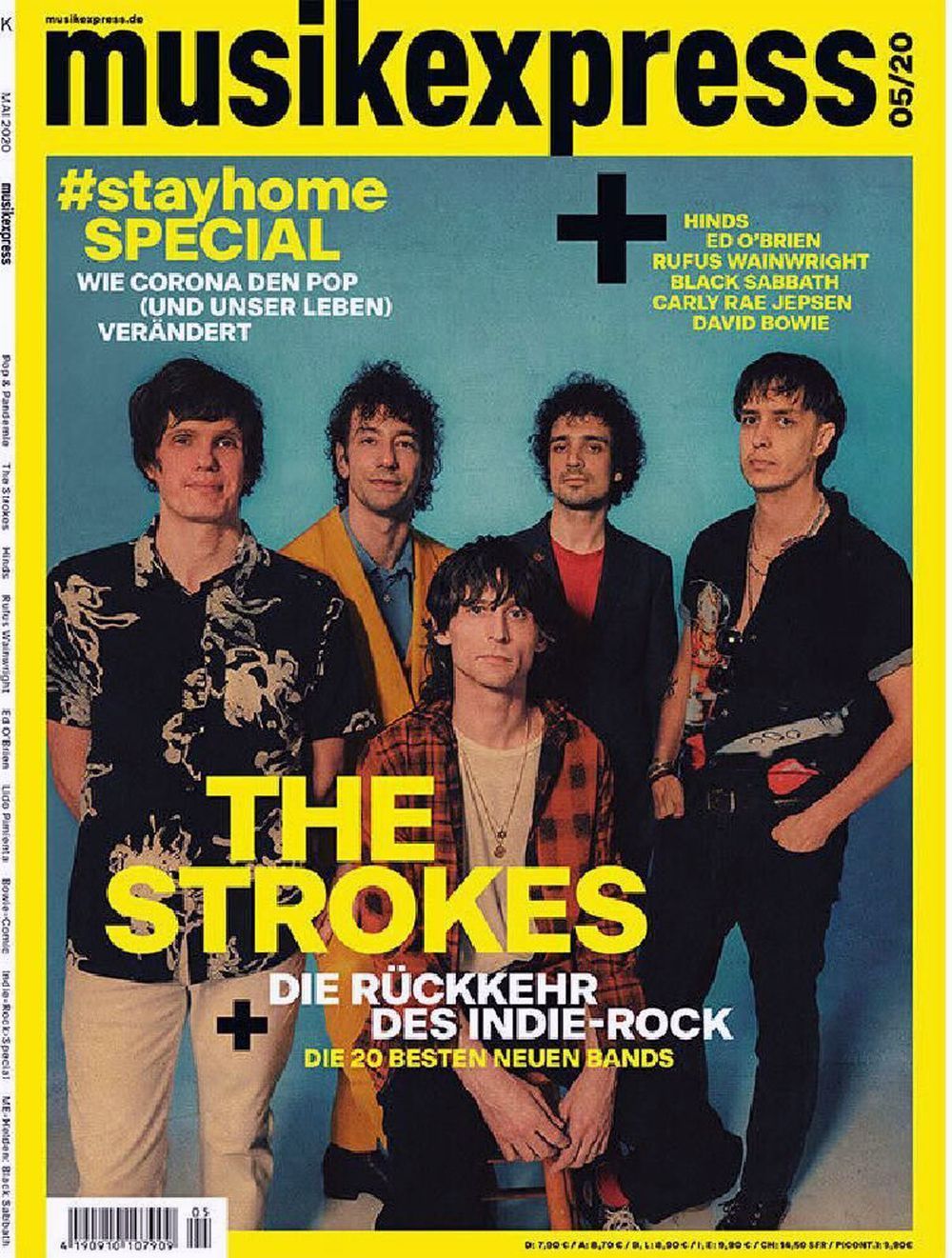 Musikexpress Magazin Deutschland 2020-05 The Strokes
