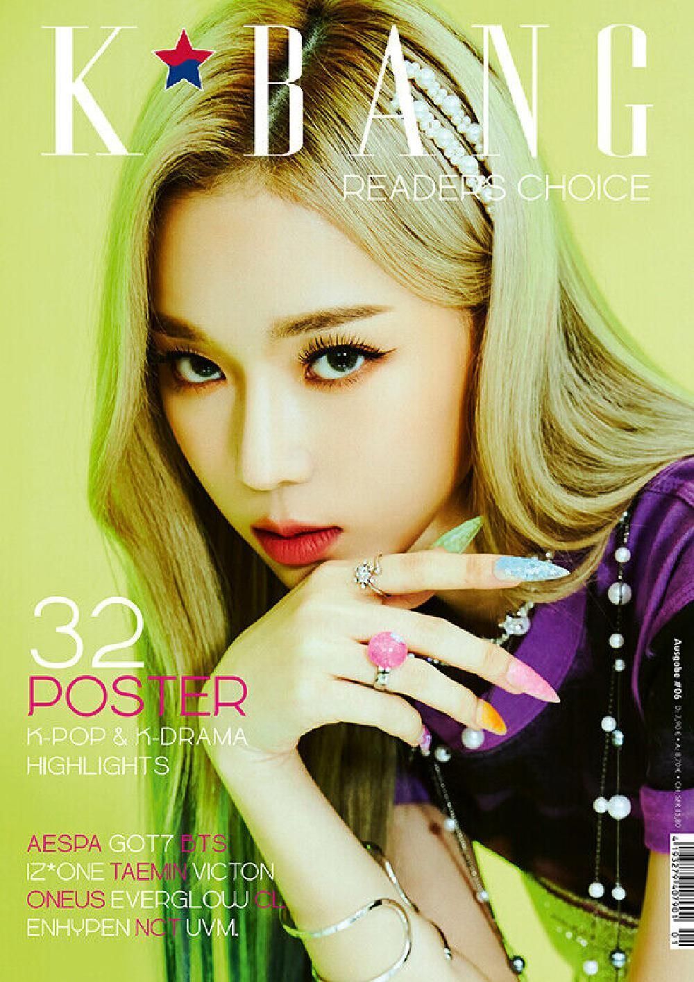 K*Bang Readers Choice Tijdschrift Duitsland 2020 #6 Winter Korea Pop Yuqi Originele uitgave
