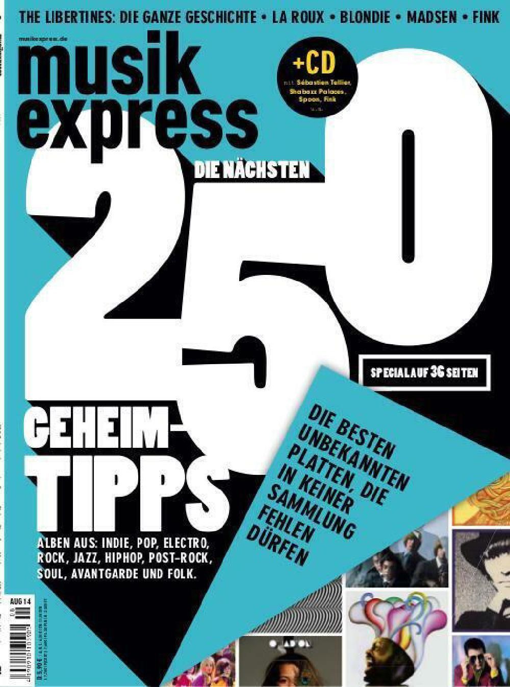 Musikexpress Magazin Deutschland 2014-08 The Libertines La Roux Blondie