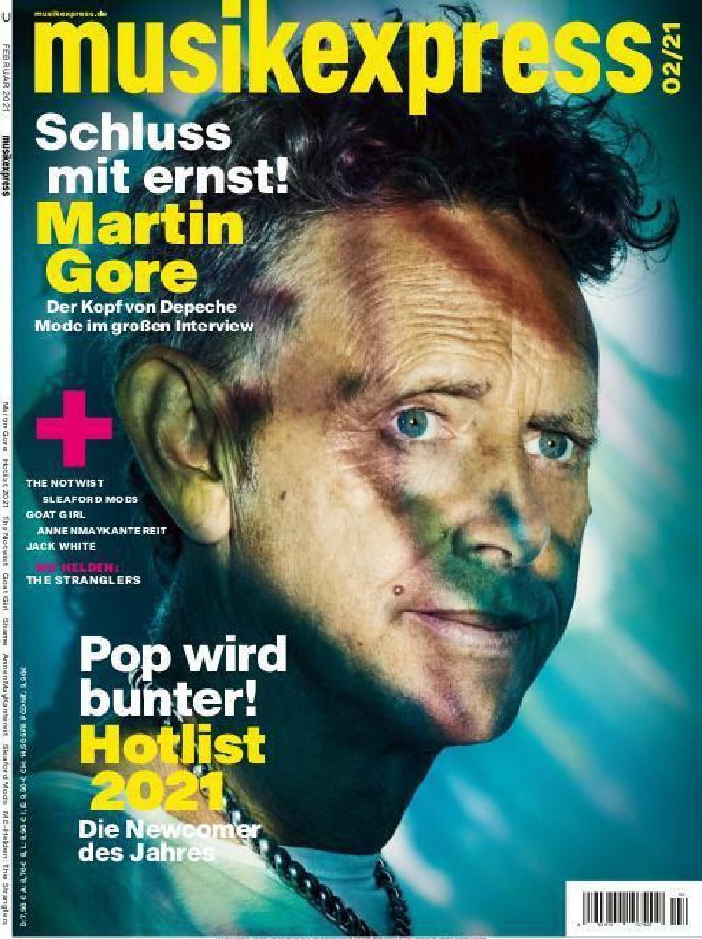 Musikexpress Magazin Deutschland 2021-02 Martin Gore Depeche Mode