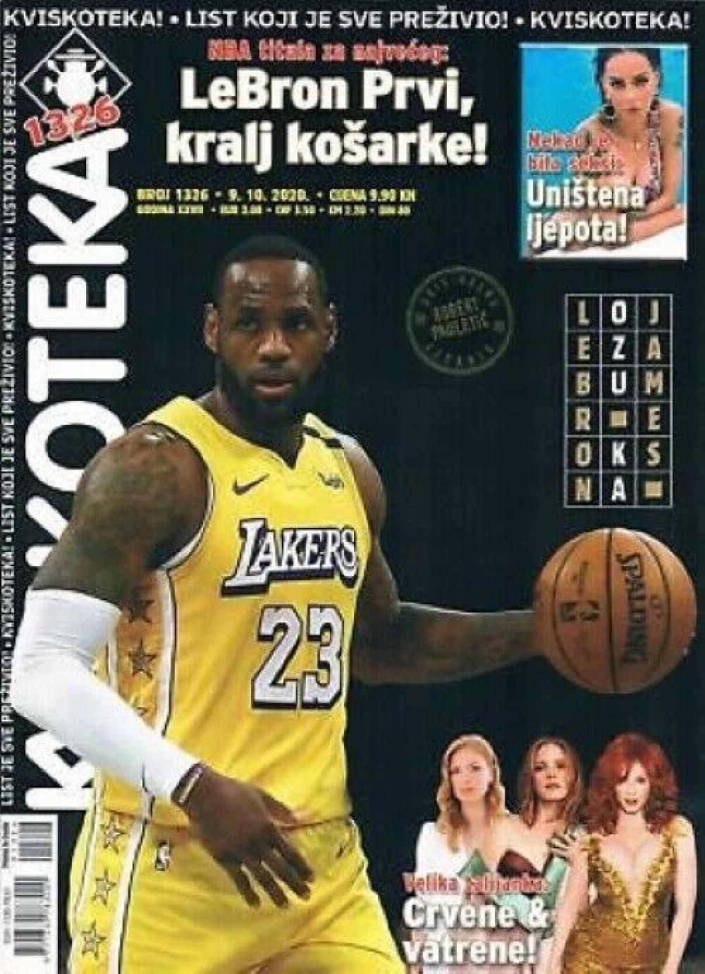Kviskoteka Magazin Kroatien 2020 #1326 LeBron James