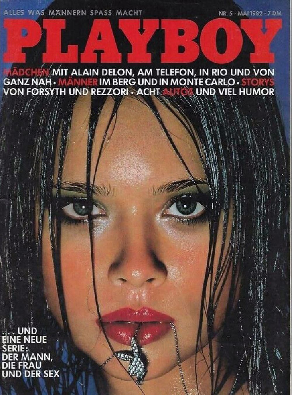 Playboy Magazin Deutschland 1982-05 Lena Kansbod