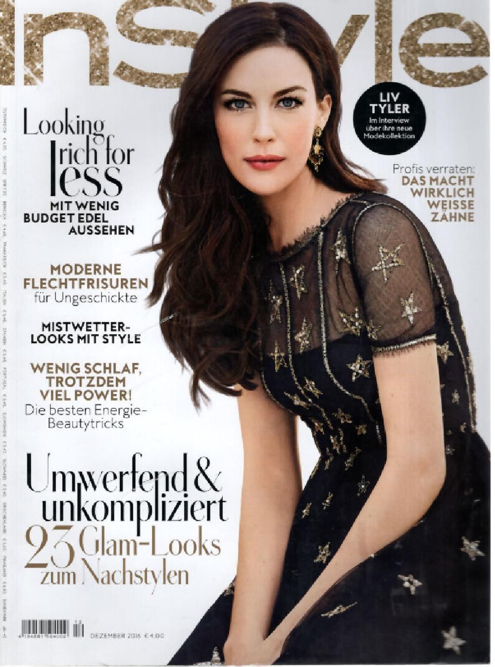 InStyle Magasin Tyskland 2016-12 Liv Tyler