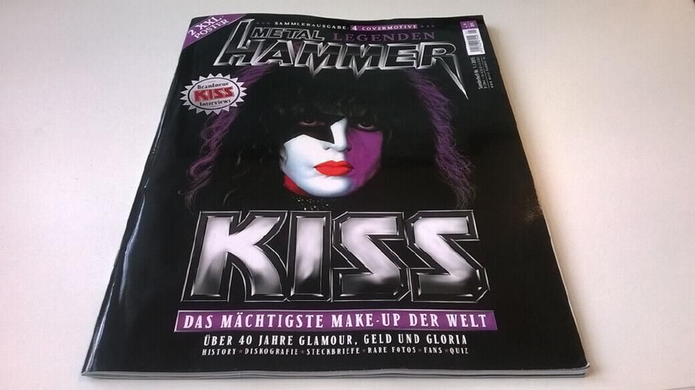 Metal Hammer Spezial Magazin Deutschland 2015 Kiss The Starchild Paul Stanley