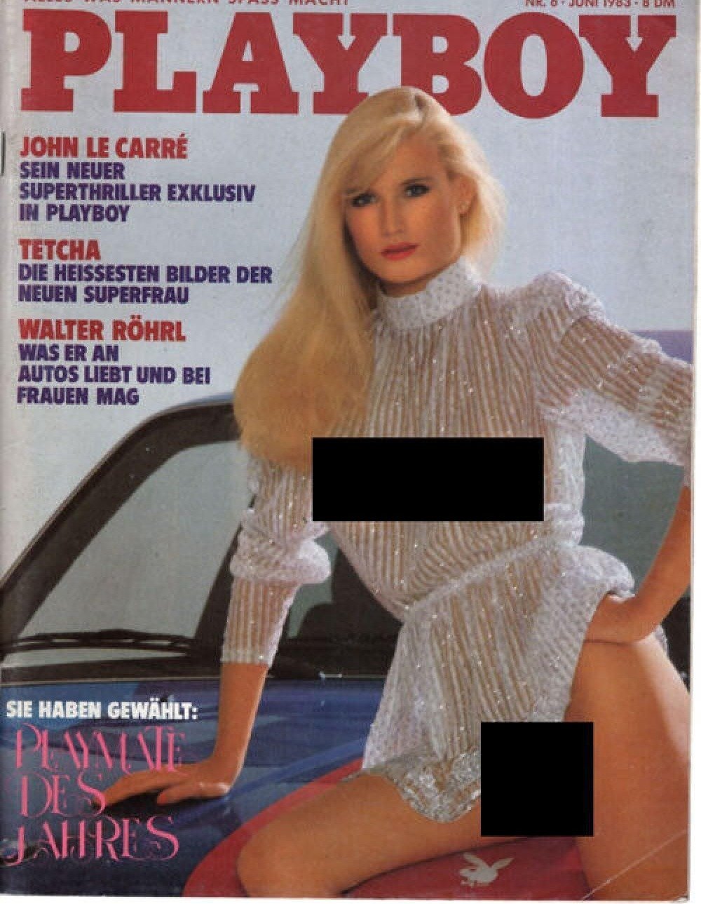 Playboy Magazine Germany 1983-06 Andrea Engel Tetcha