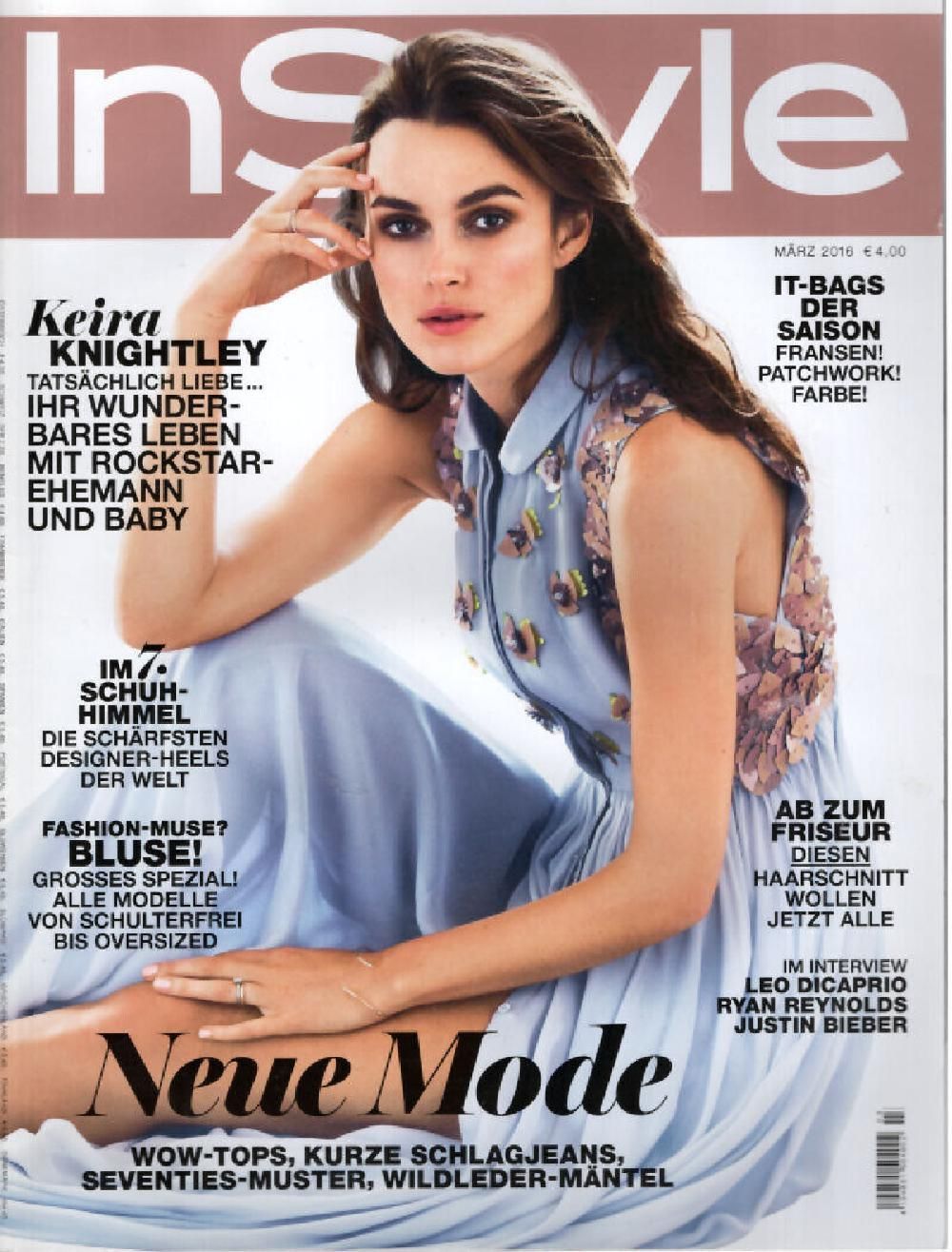 InStyle Revista Alemanha 2016-03 Keira Knightley