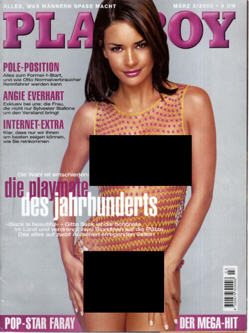 Playboy Magazin Deutschland 2000-03 Playmate Gitta Sack