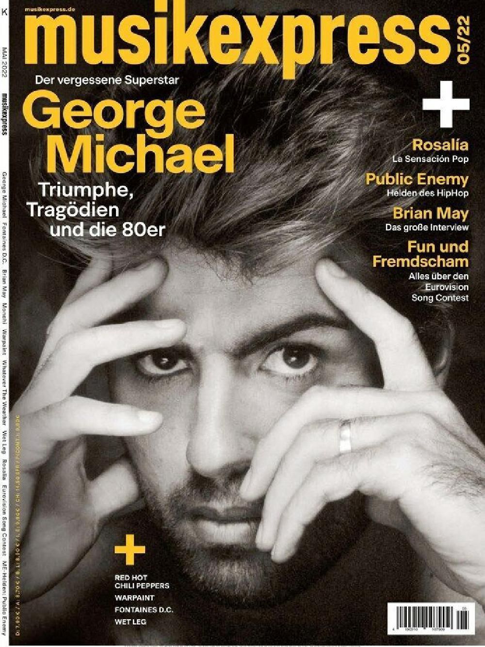 Musikexpress Magazin Deutschland 2022-05 George Michael Rosalia Public Enemy