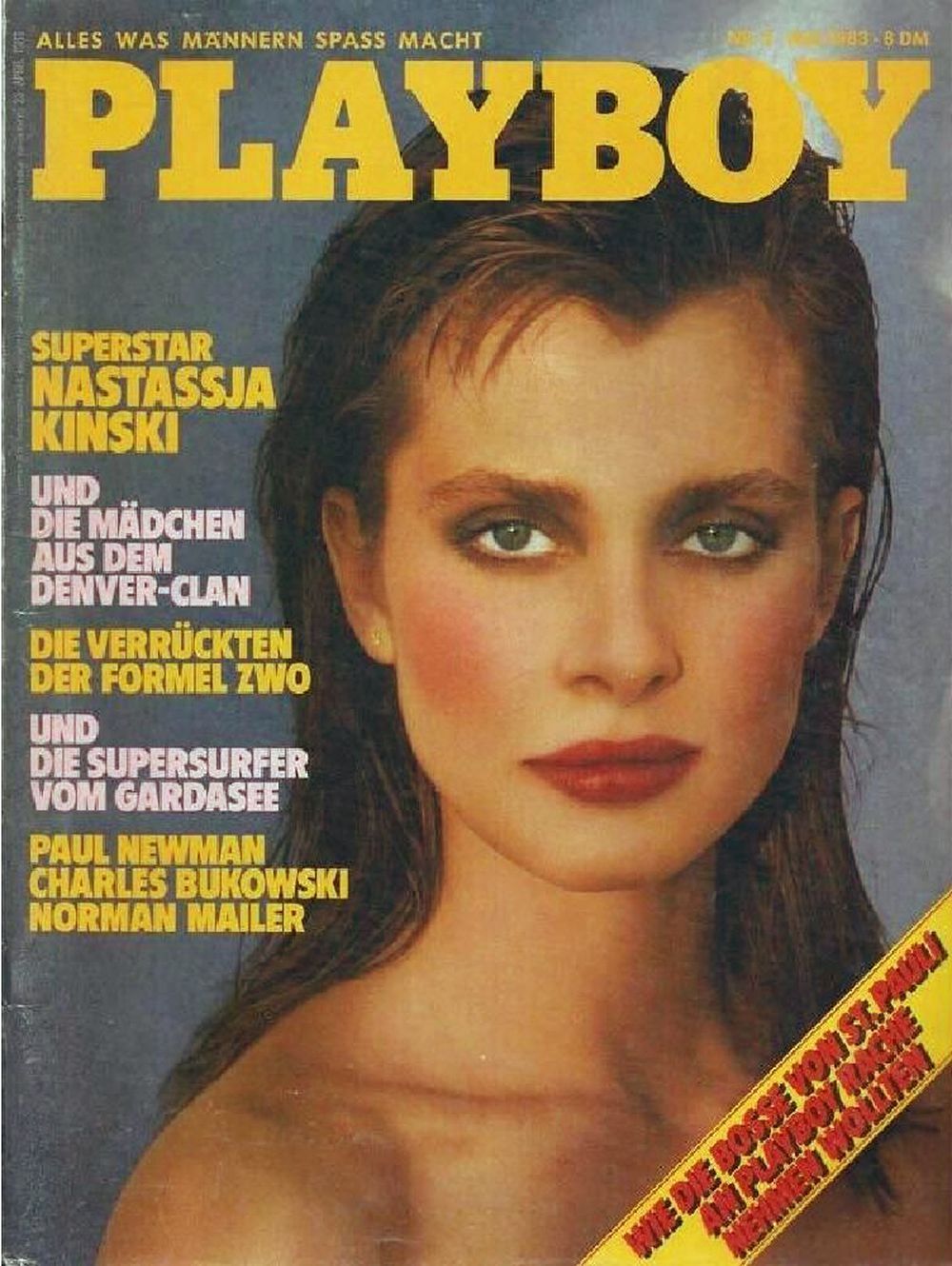 Playboy Magazin Deutschland 1983-05 Nastassja Kinski
