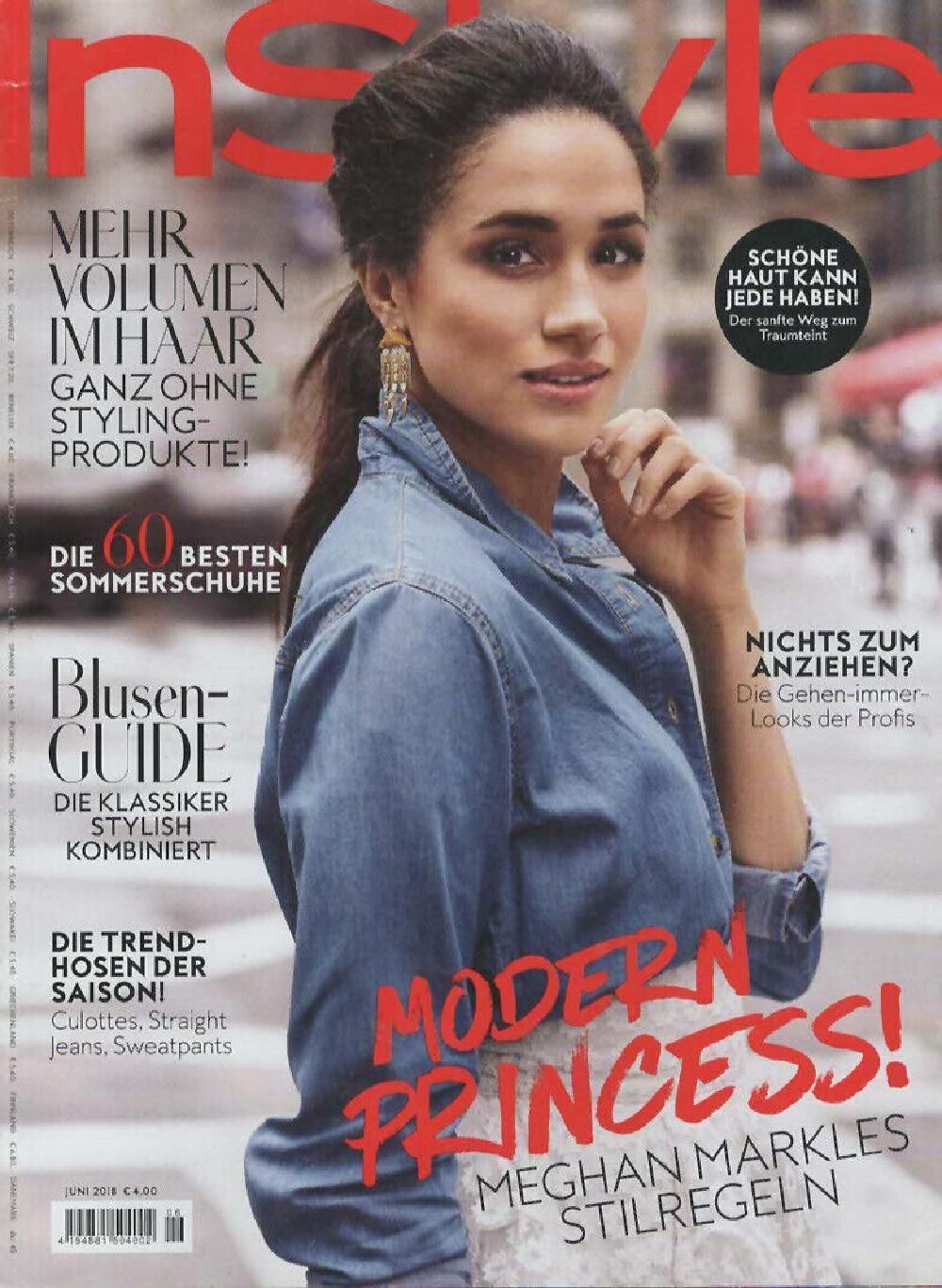 InStyle Magazin Deutschland 2018-06 Meghan Markle