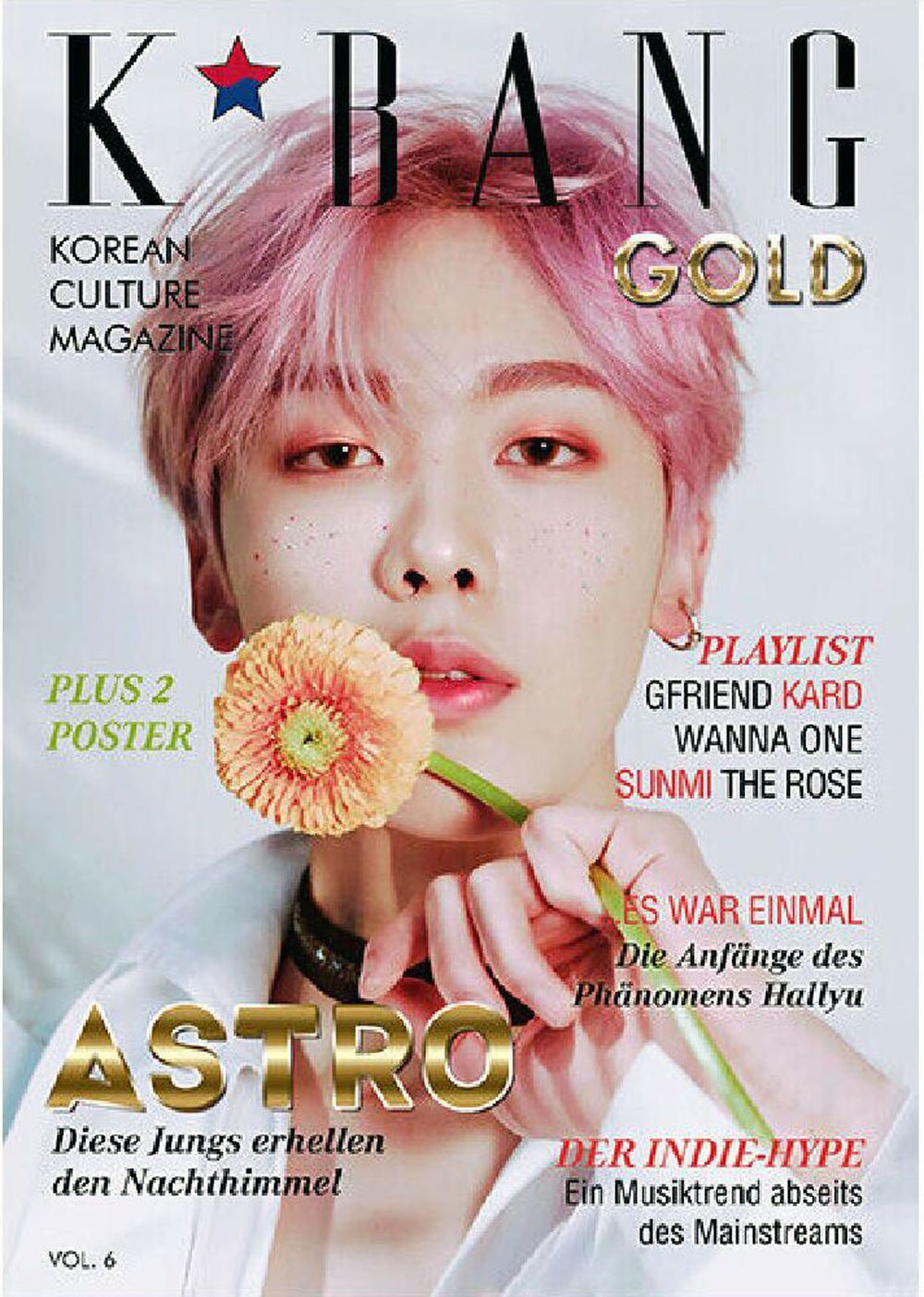 K*Bang Gold Tijdschrift Duitsland 2017 #6 Astro Korea Pop Originele uitgave