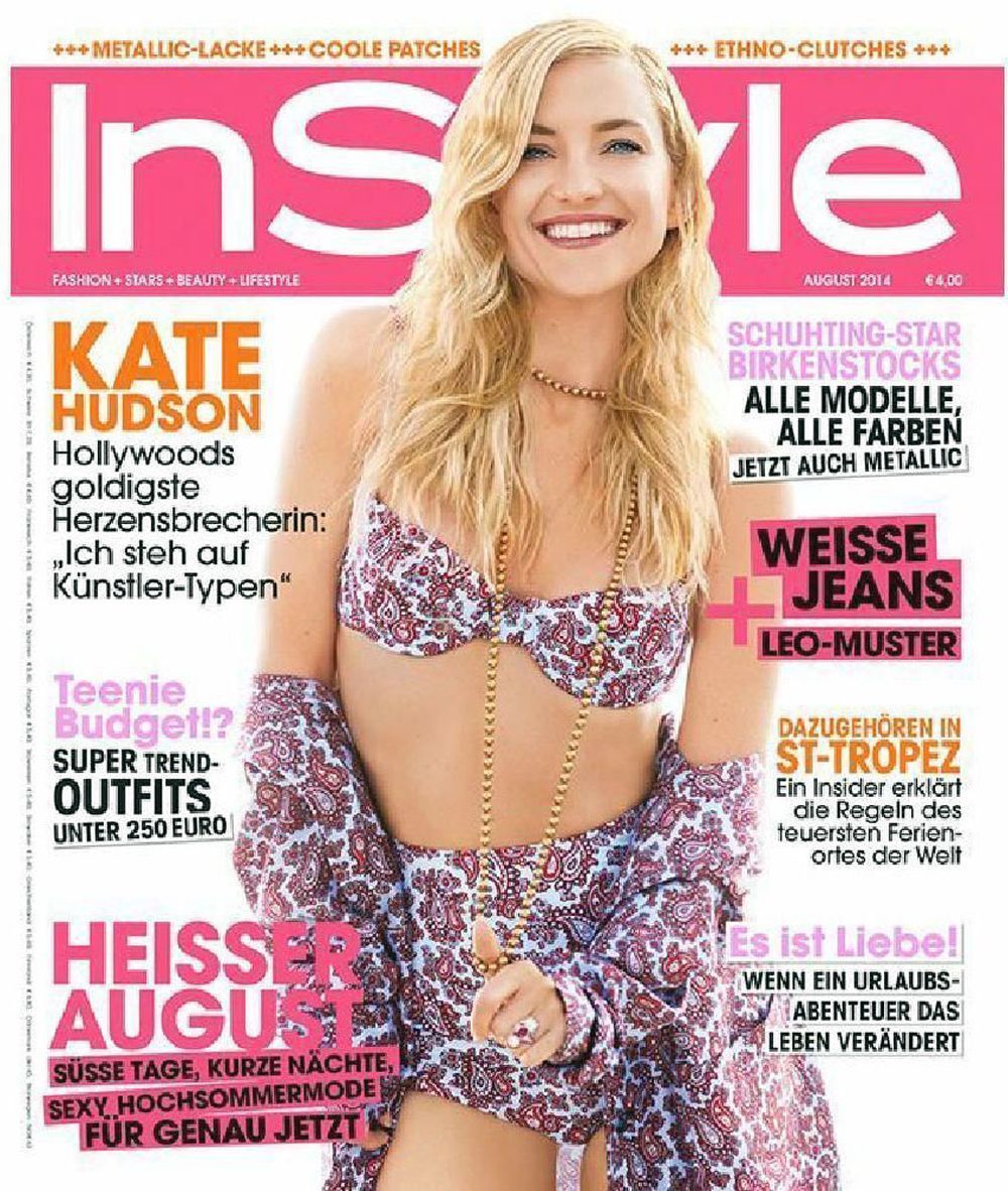 InStyle Magazin Deutschland 2014-08 Kate Hudson