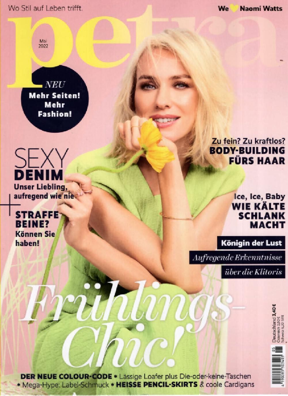 Petra Magazin Deutschland 2022-05 Naomi Watts