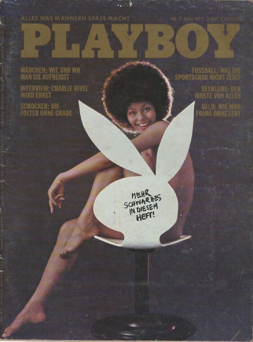 Playboy Magazin Deutschland 1977-05 Charlie Rivel