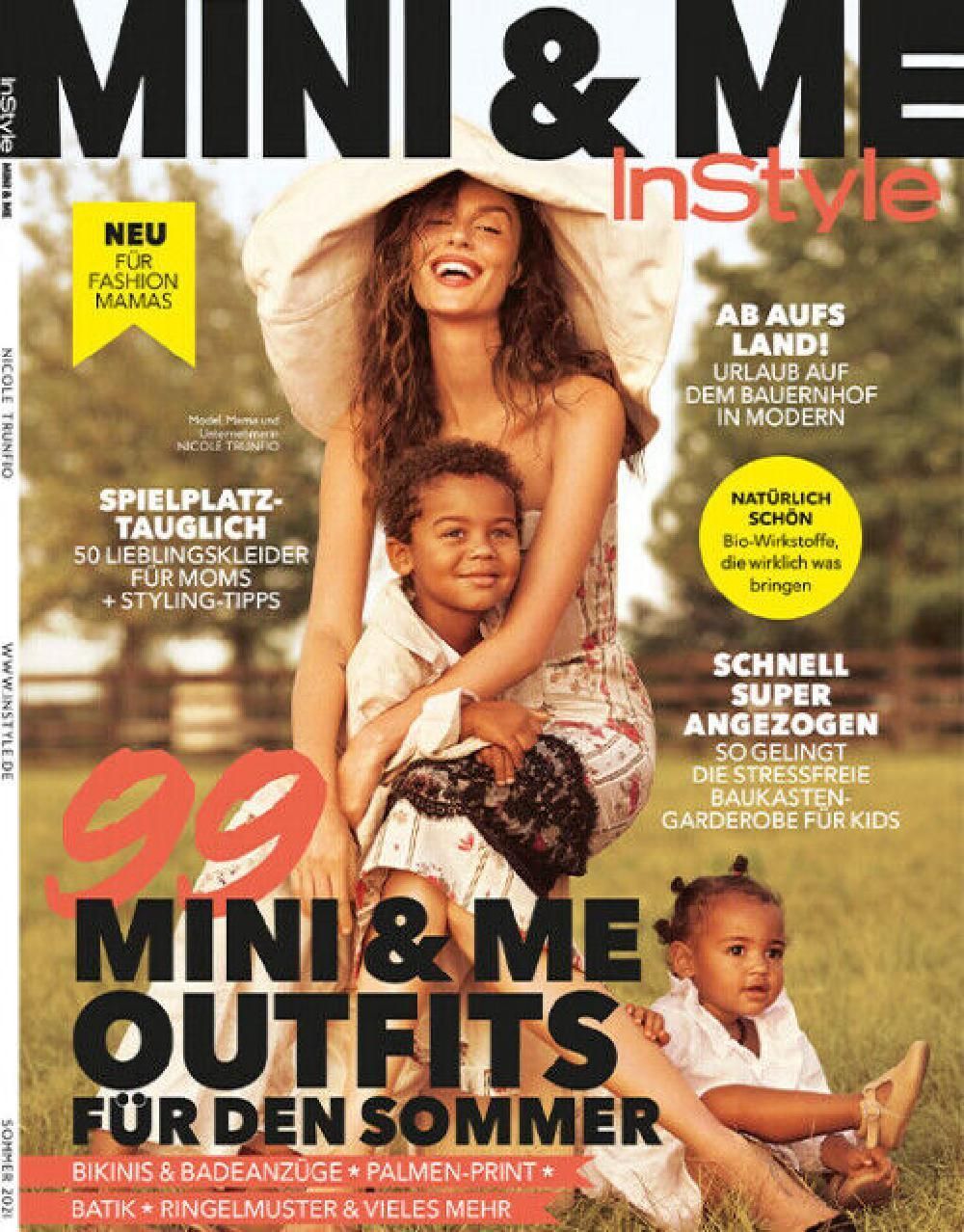 InStyle Mini & Me Magasin Tyskland 2021-02 Nicole Trunfio Originaludgave