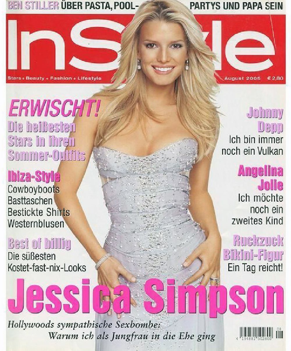 InStyle Magasin Tyskland 2005-08 Jessica Simpson