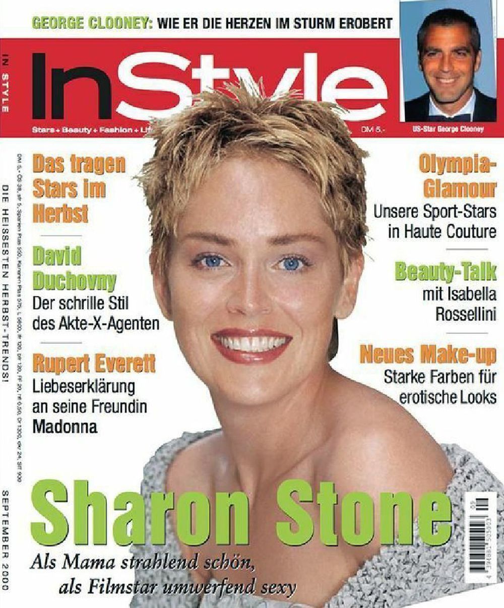 InStyle Rivista Germania 2000-09 – Sharon Stone – Edizione originale