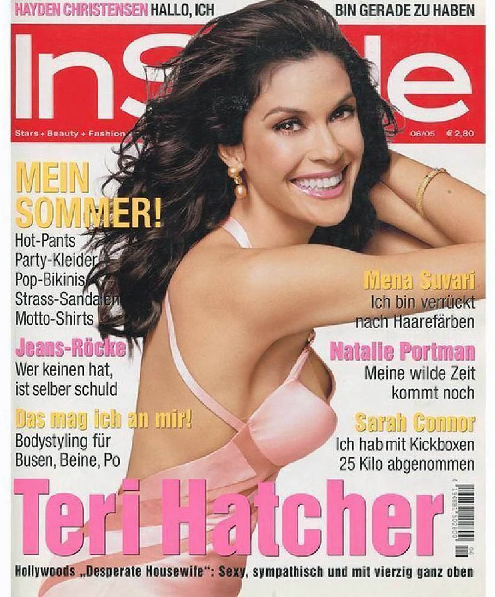 InStyle Tijdschrift Duitsland 2005-06 Teri Hatcher Originele uitgave
