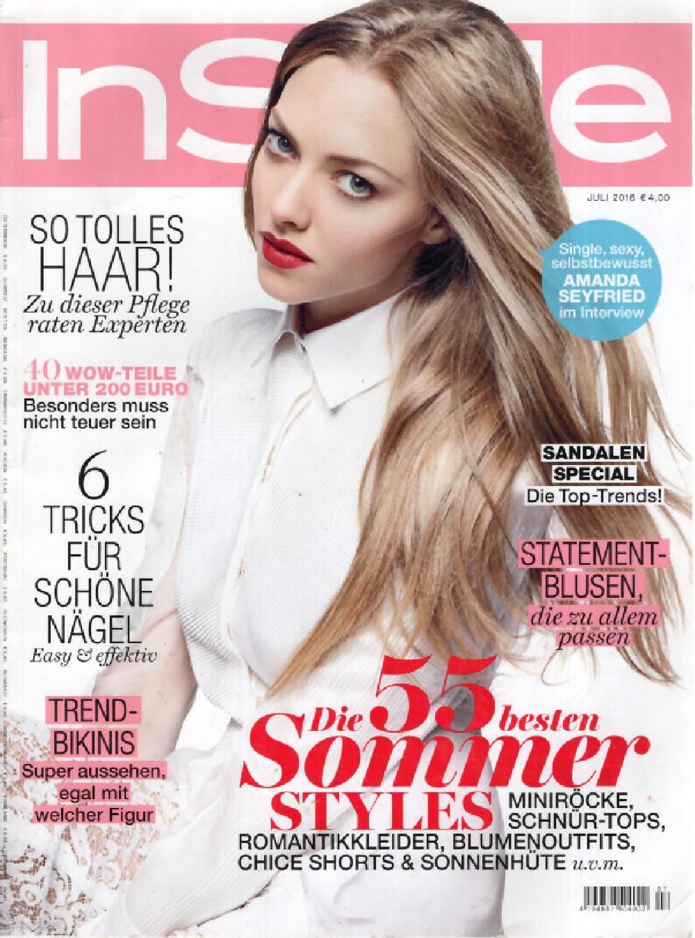InStyle Magazin Deutschland 2016-08 Kate Hudson
