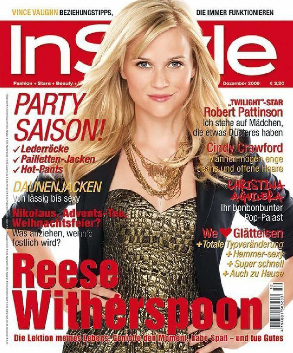 InStyle Magazin Deutschland 2009-12 Reese Witherspoon
