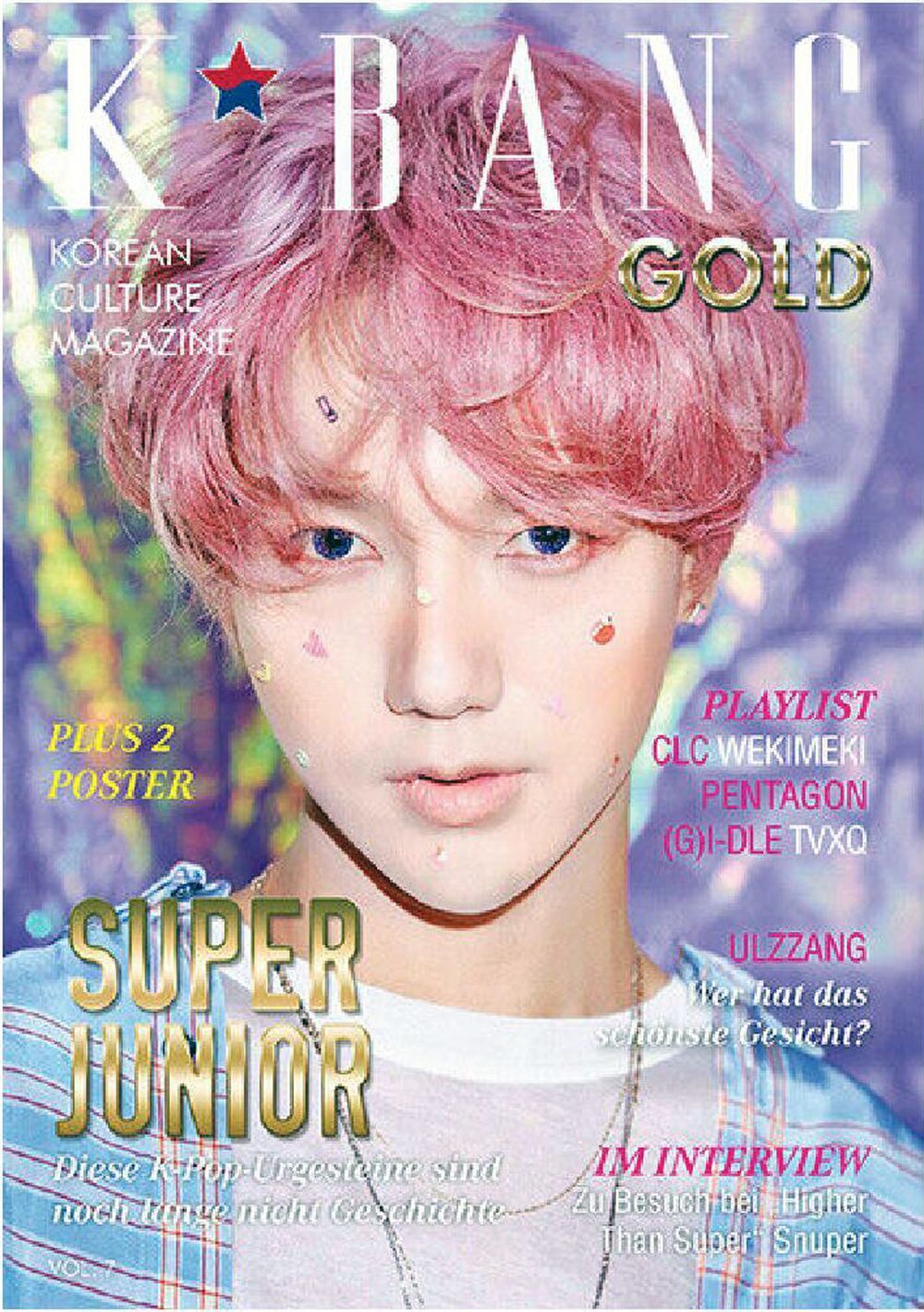 K*Bang Gold Magasin Tyskland 2017 #7 Super Junior Originaludgave