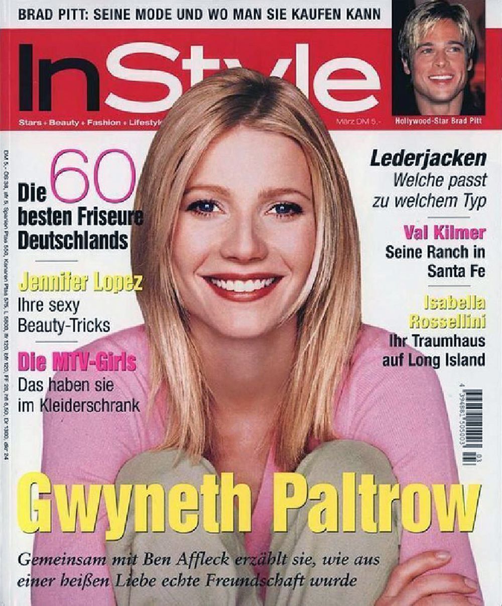 InStyle Magasin Tyskland 2001-03 Gwyneth Paltrow Originaludgave