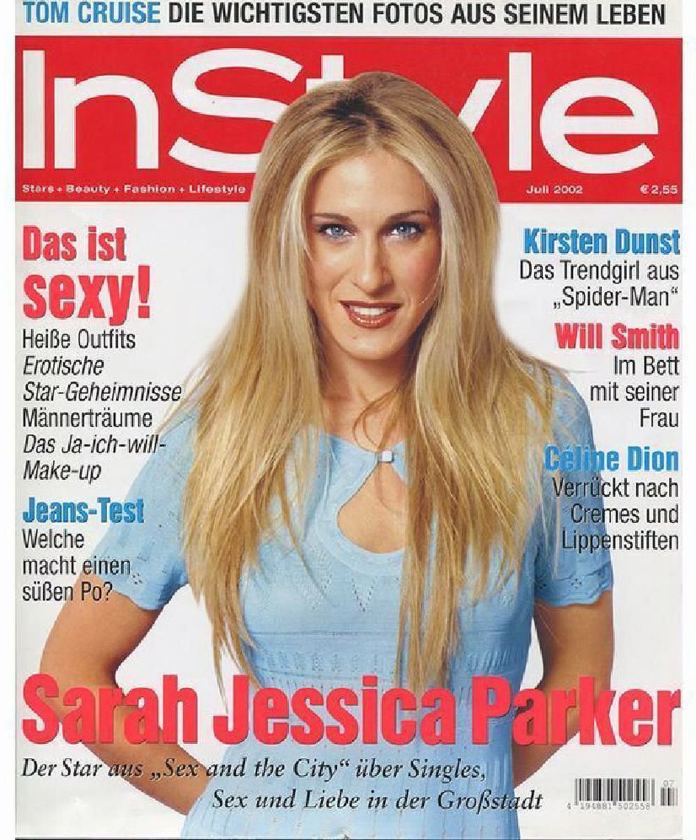 InStyle Tijdschrift Duitsland 2002-07 Sarah Jessica Parker Originele uitgave