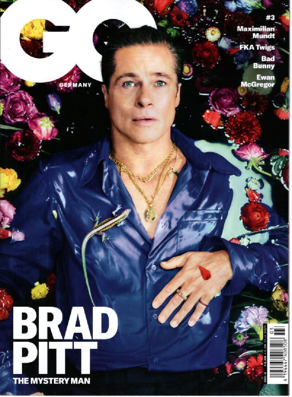 GQ Magazin Deutschland 2022-03 Brad Pitt